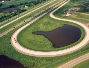 MnROAD consists of two unique road segments located next to Interstate 94.